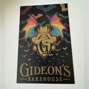 Gideon’s Bakehouse June 2022 Misprint June 2021 PRIDE Menu Card and Branded Bag